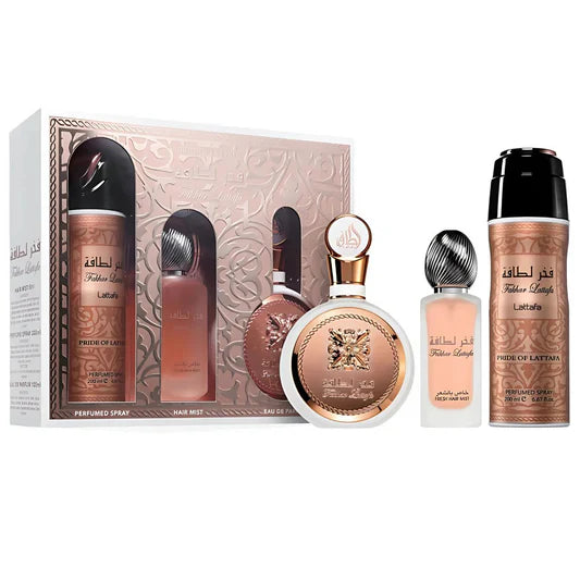 Fakhar By Armaf For Women (3Pc Gift Set) - perfumesandrea