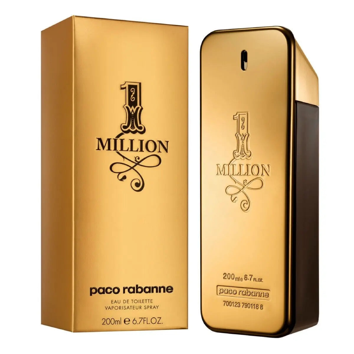 1 Million By Paco Rabane For Men 6.7 oz EDT Spray - perfumesandrea