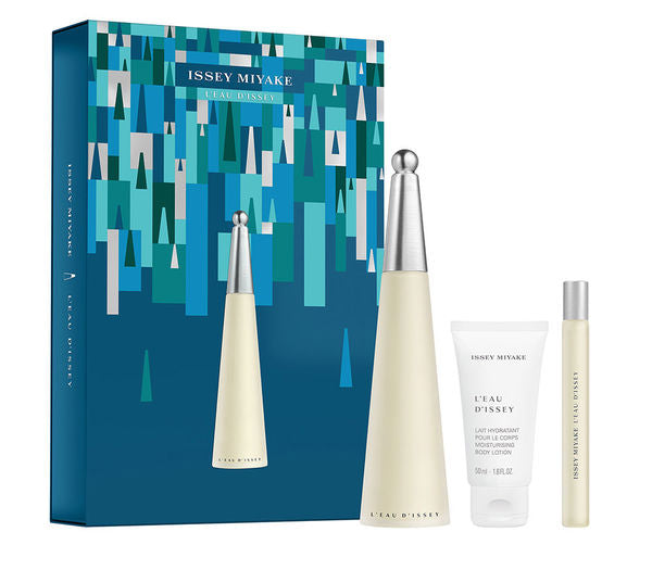 L'Eau D'Issey By Issey Miyake For Women (3pc Gift Set) - perfumesandrea