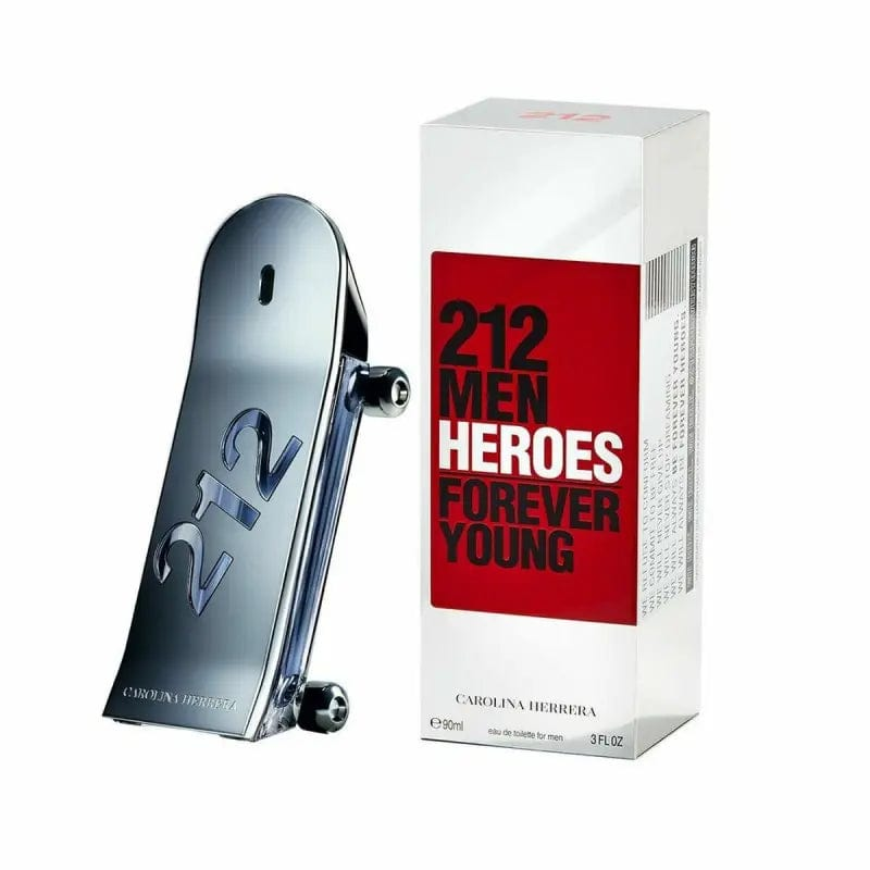 212 Heroes Forever Young By Carolina Herrera For Men 3.0oz EDT Spray Carolina Herrera