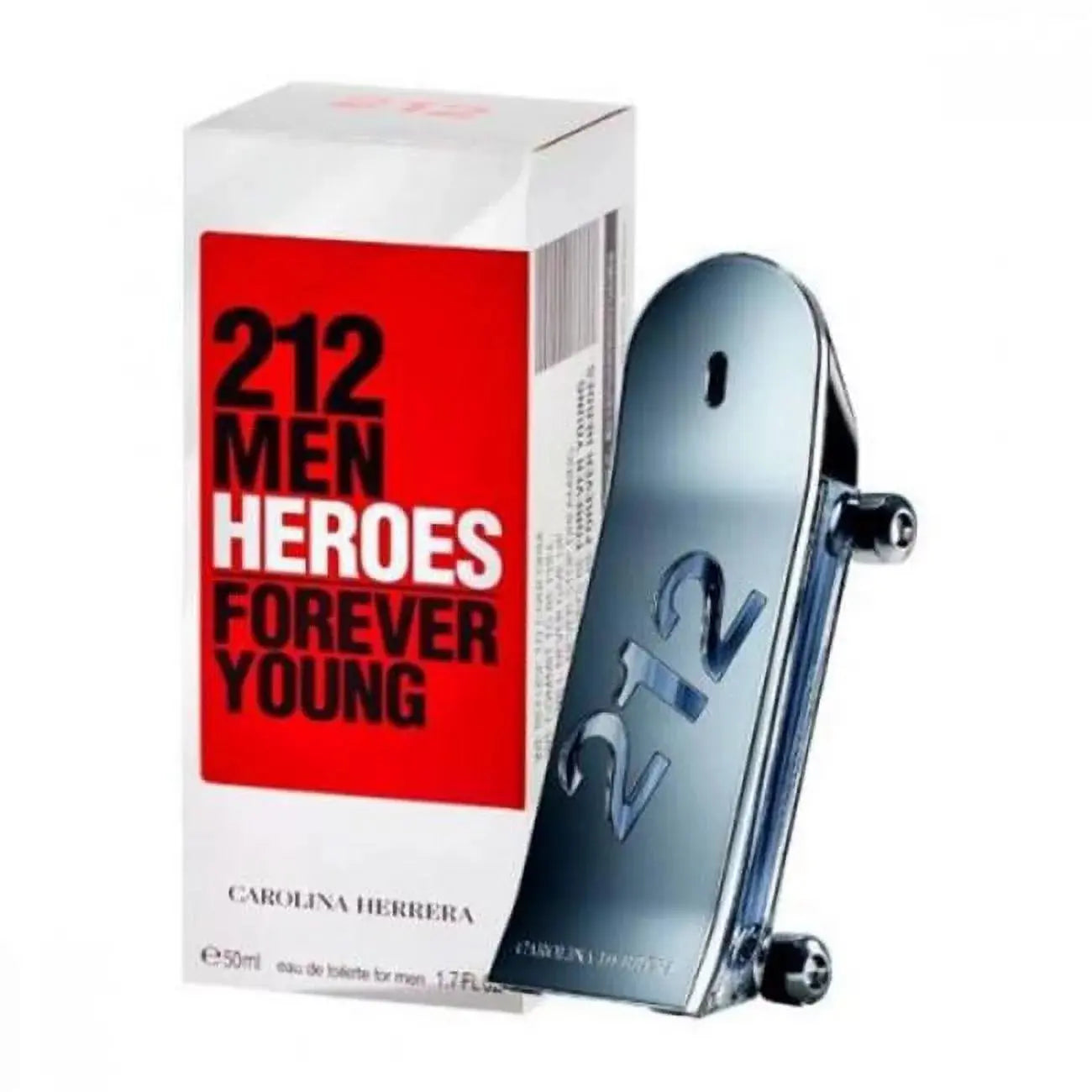 212 Men Heroes Forever Young By Carolina Herrera For Men 1.7 oz EDT Spray - perfumesandrea