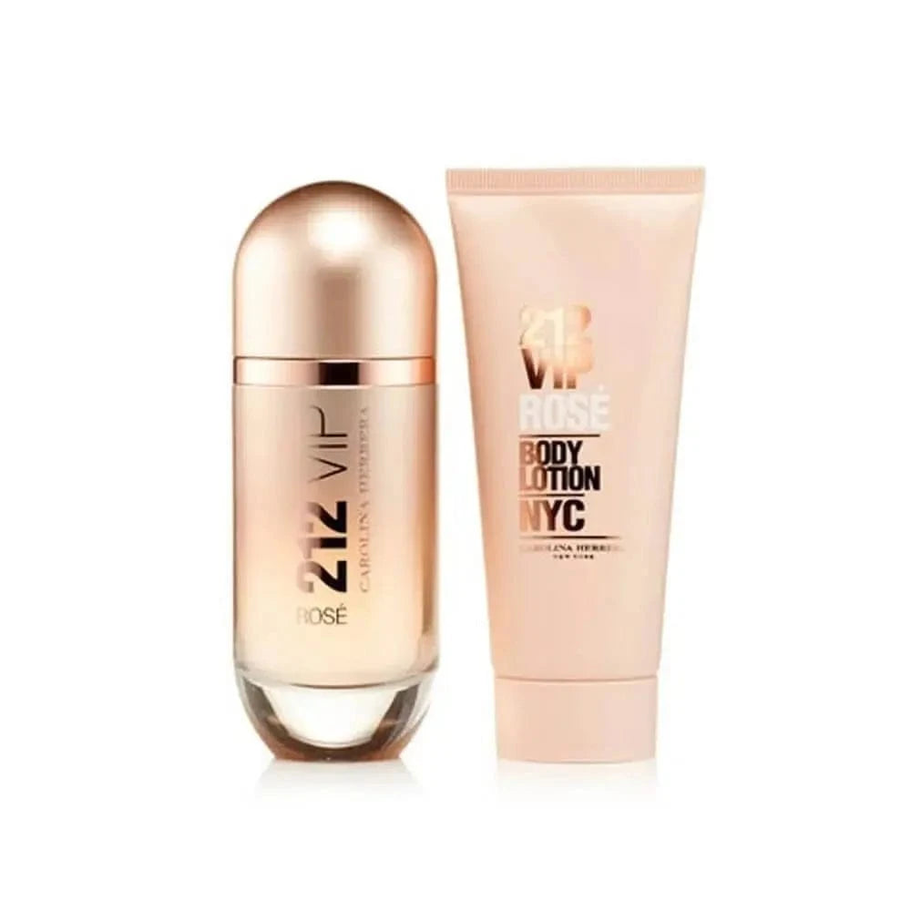 212 Vip Rose By Carolina Herrera For Women 2Pcs Set EDP Spray Carolina Herrera