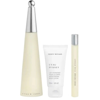 L'Eau D'Issey By Issey Miyake For Women (3pc Gift Set) - perfumesandrea