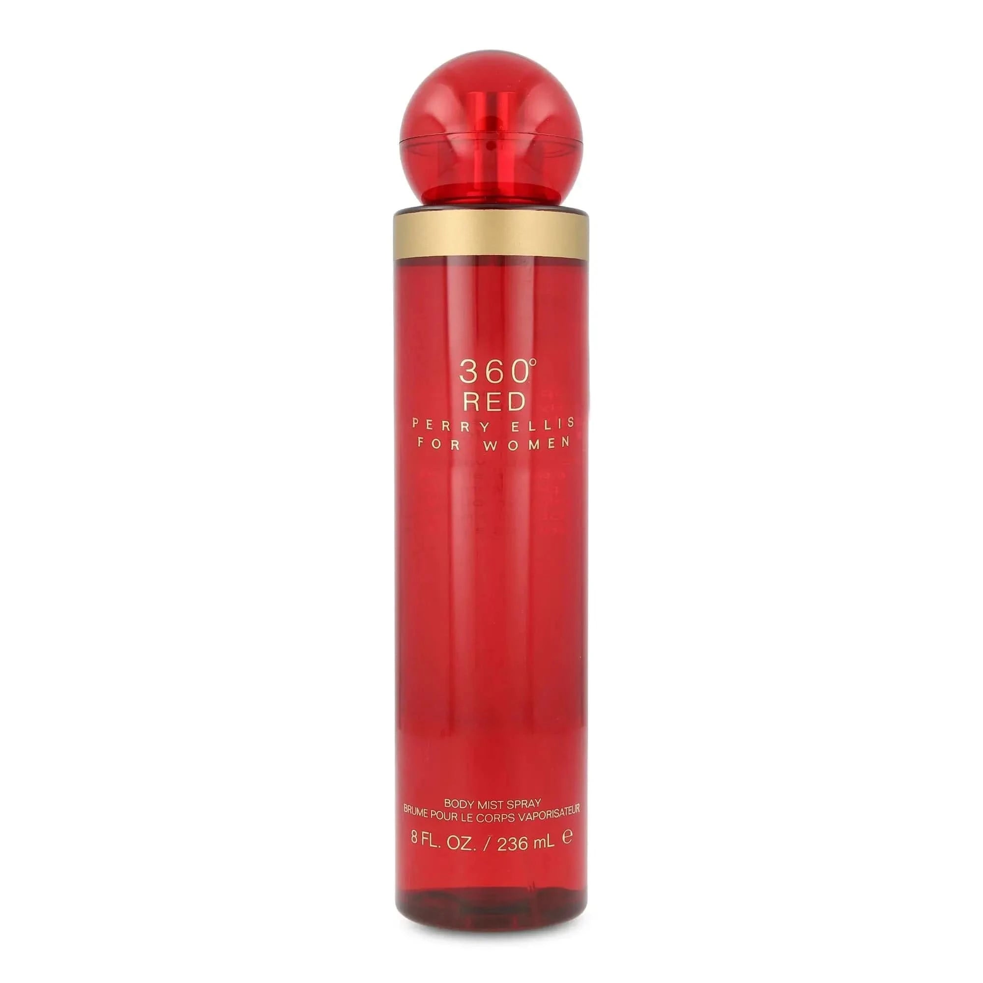 360 Red By Perry EllisFor Women 8oz Body Mist Spray Perry Ellis