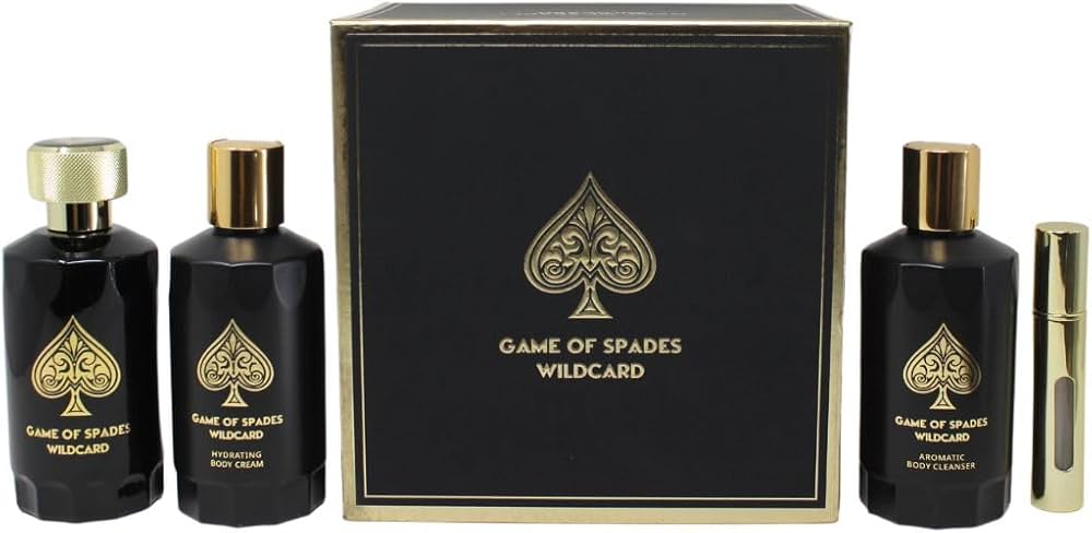 Game Of Spades Wildcard By Jo Milano Unisex (3pc Gift Set) - perfumesandrea