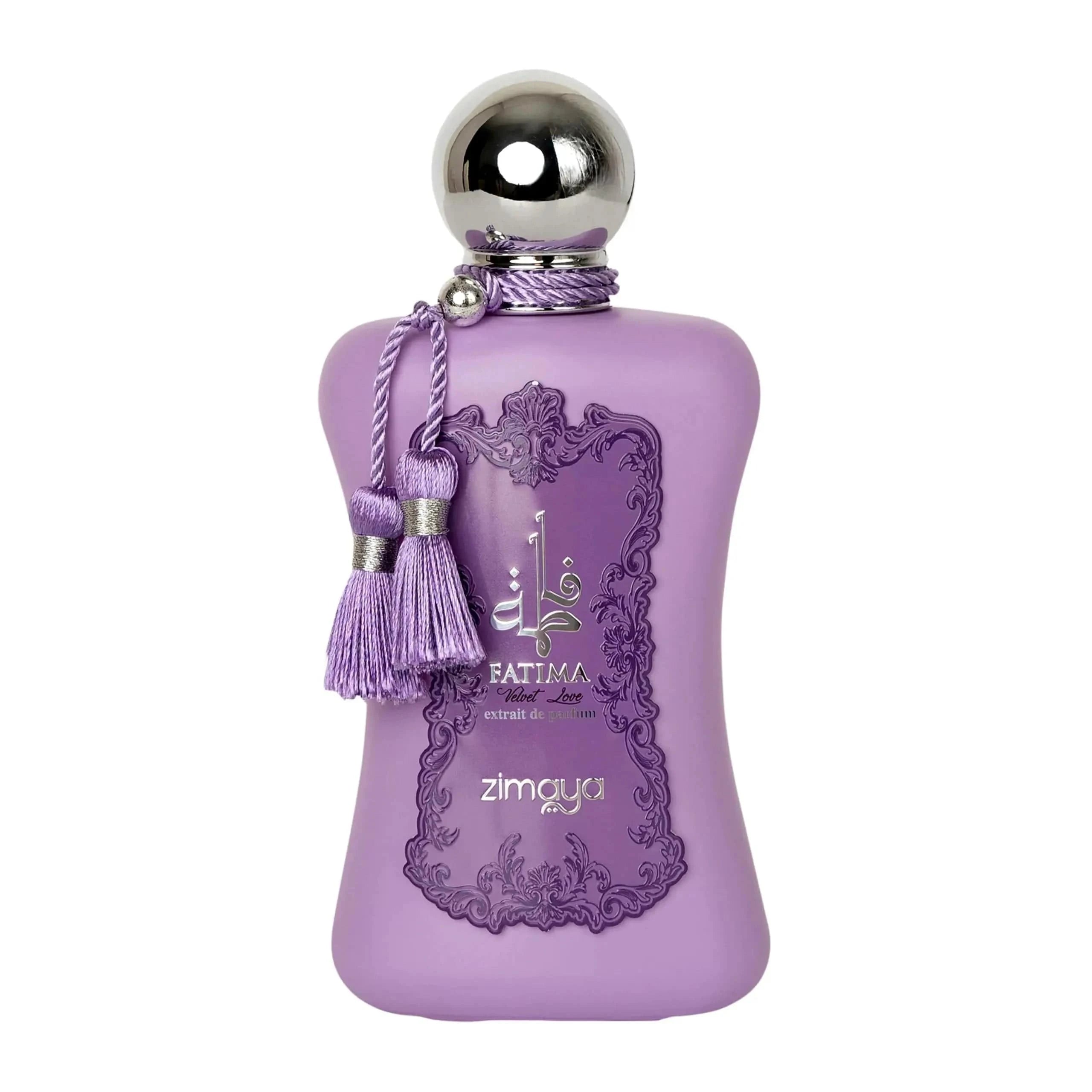 Afnan Zimaya Fatima Velvet Love For Women 3.4 oz Extrait De Parfum Spray - perfumesandrea