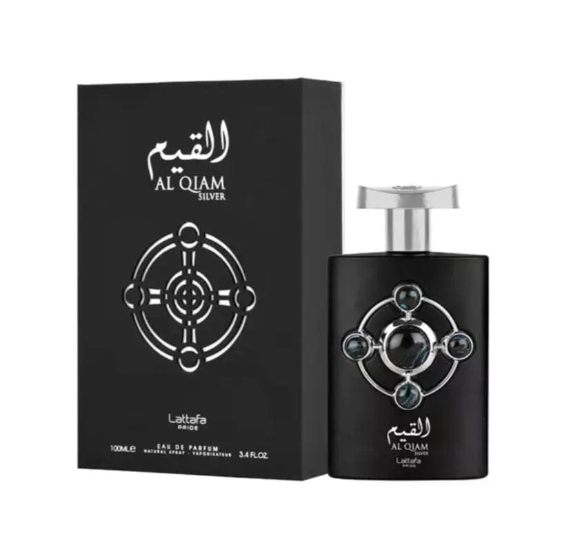 Al Qiam Silver By Lattafa Unisex 3.4 oz EDP SPRAY - perfumesandrea