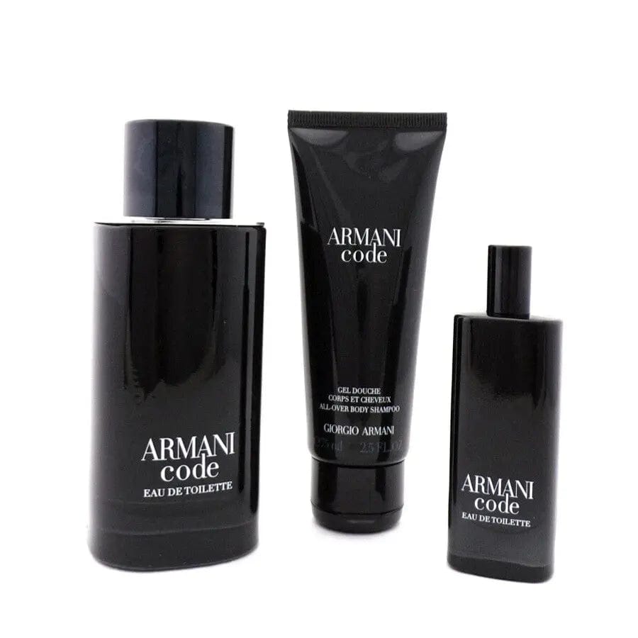 Giorgio Armani Code 3pc Men’s Gift Set Eau de Toilette.