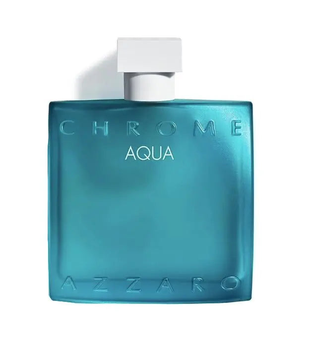 Azzaro Chrome Aqua For Men 3.4 oz Eau De Toilette Spray - perfumesandrea