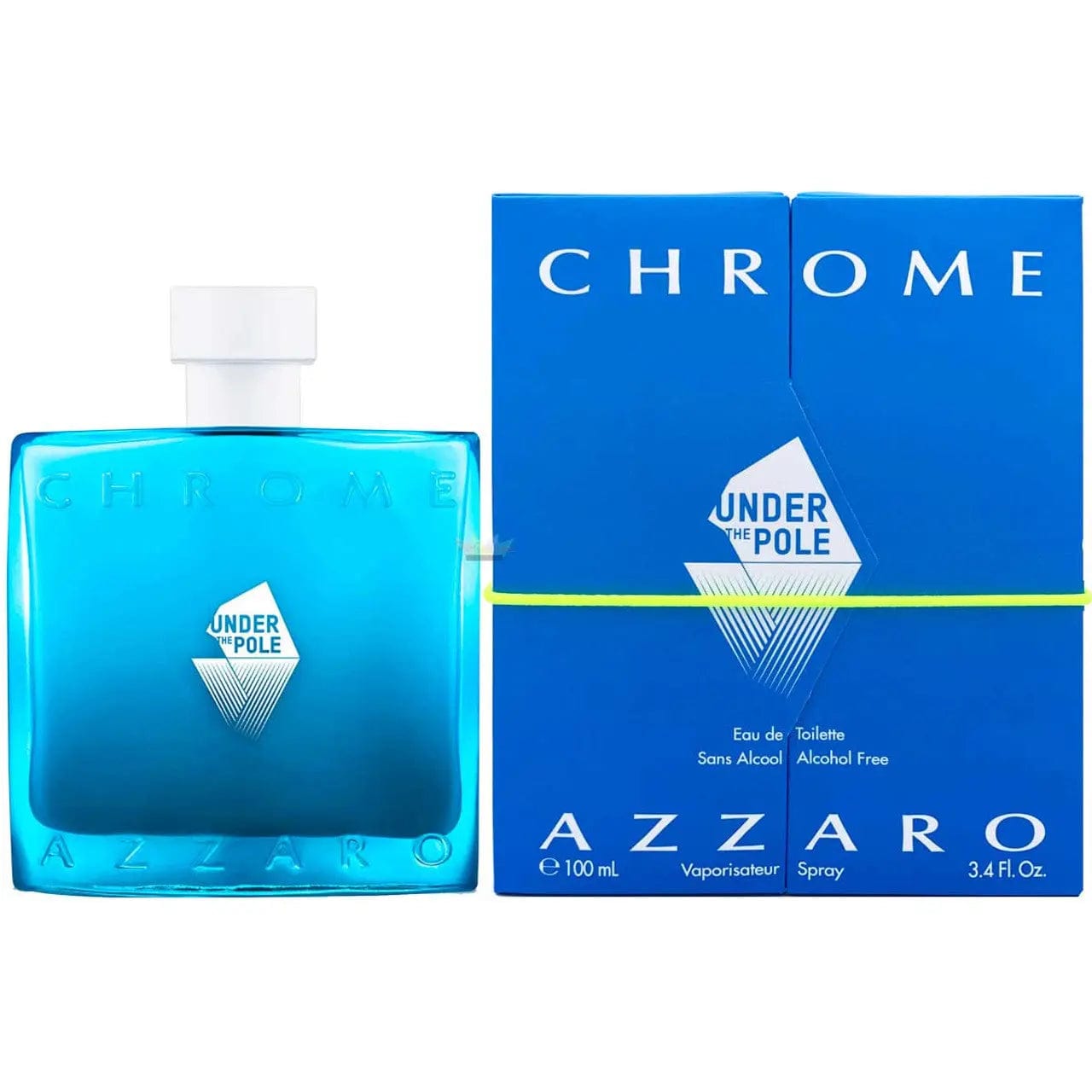 Azzaro Chrome Under Pole For Men 3.4 oz Eau De Toilette Spray - perfumesandrea