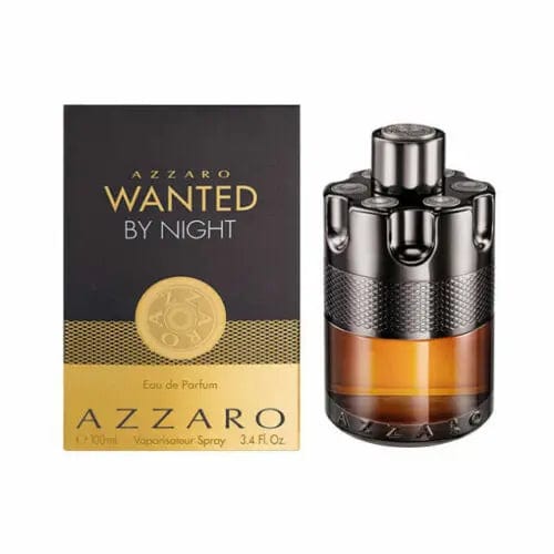 Azzaro Wanted By Night For Men 3.4 oz Eau De Parfum Spray - perfumesandrea