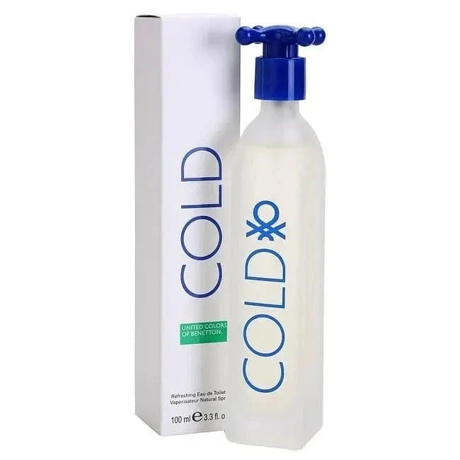 Benetton Cold By Benetton For Men 3.3 oz EDT Spray - perfumesandrea