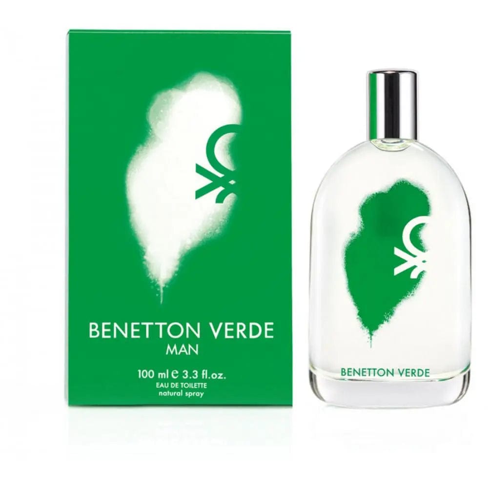 Benetton Verde By Benetton For Men 3.3 oz EDT Spray - perfumesandrea
