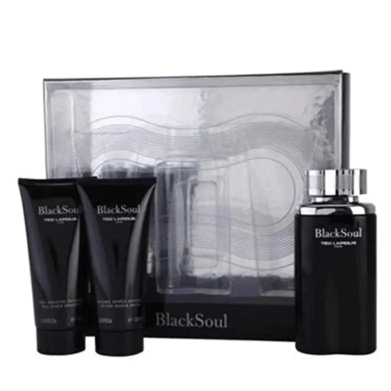 Blacksoul By Ted Lapidus For Men (3pc Gift set) - perfumesandrea