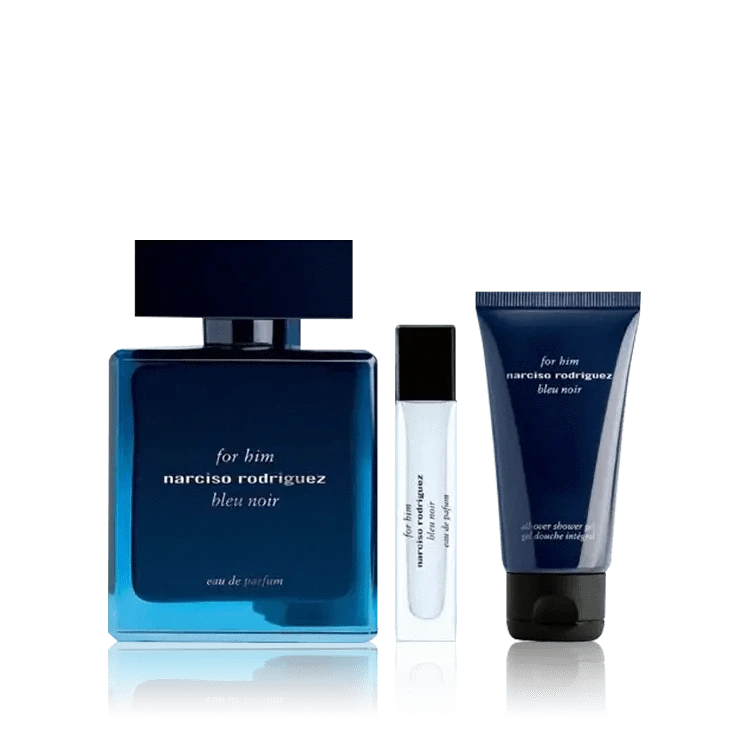 Bleu Noir By Narciso Rodriguez For Him (3pc Gift Set) For Men - perfumesandrea