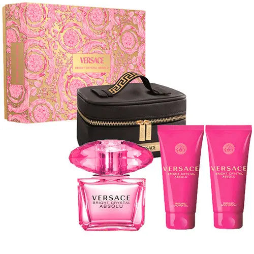 Bright Crystal Absolu By Versace For Women (4pc Gift Set) Versace