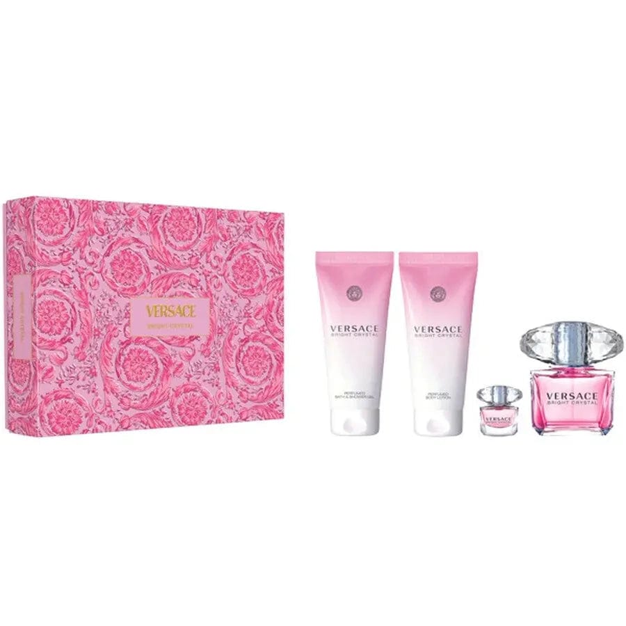 Bright Crystal By Versace For Women (4pc Gift Set) Versace