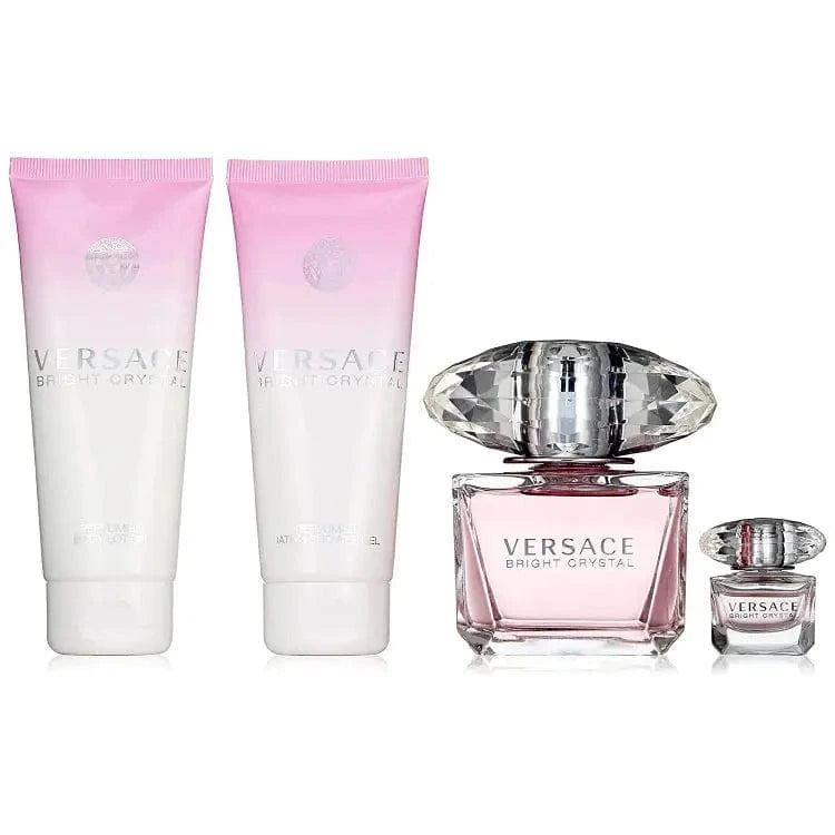 Bright Crystal By Versace For Women (4pc Gift Set) Versace