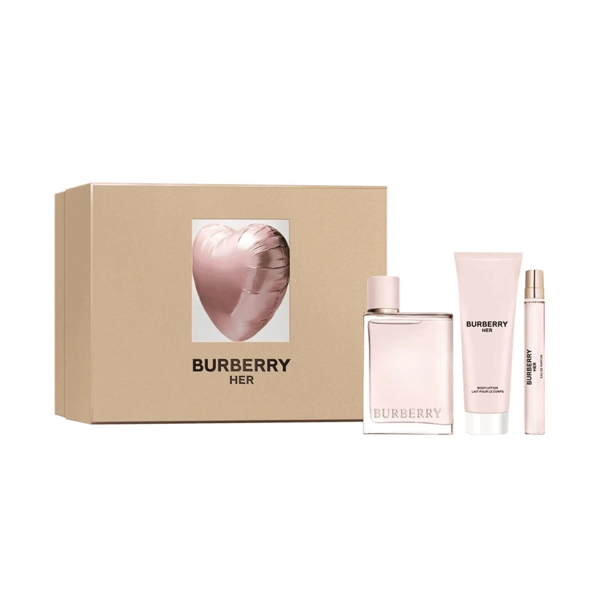 Burberry Her By Burberry For Women 3Pcs Set EDP Spray Burberry