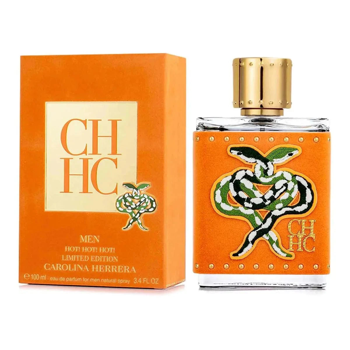 CH Men Hot! Hot! Hot! By Carolina Herrera 3.4 oz EDP Spray Carolina Herrera