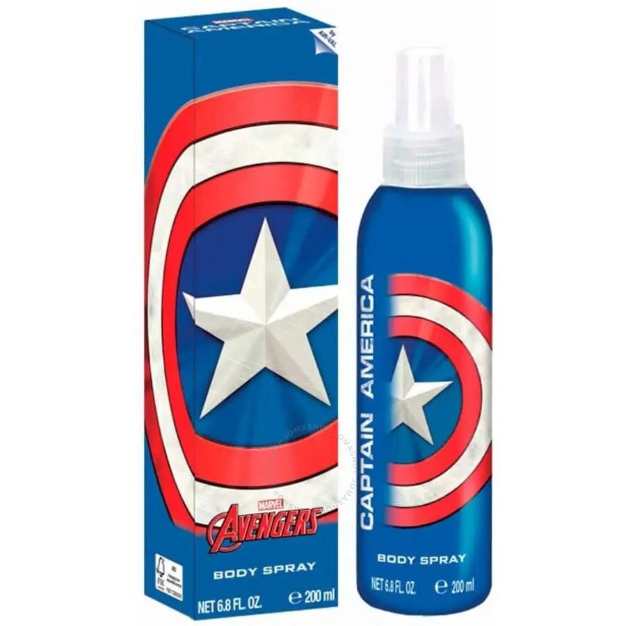 Marvel Captain America 6.7oz Men’s Body Fresh Spray.