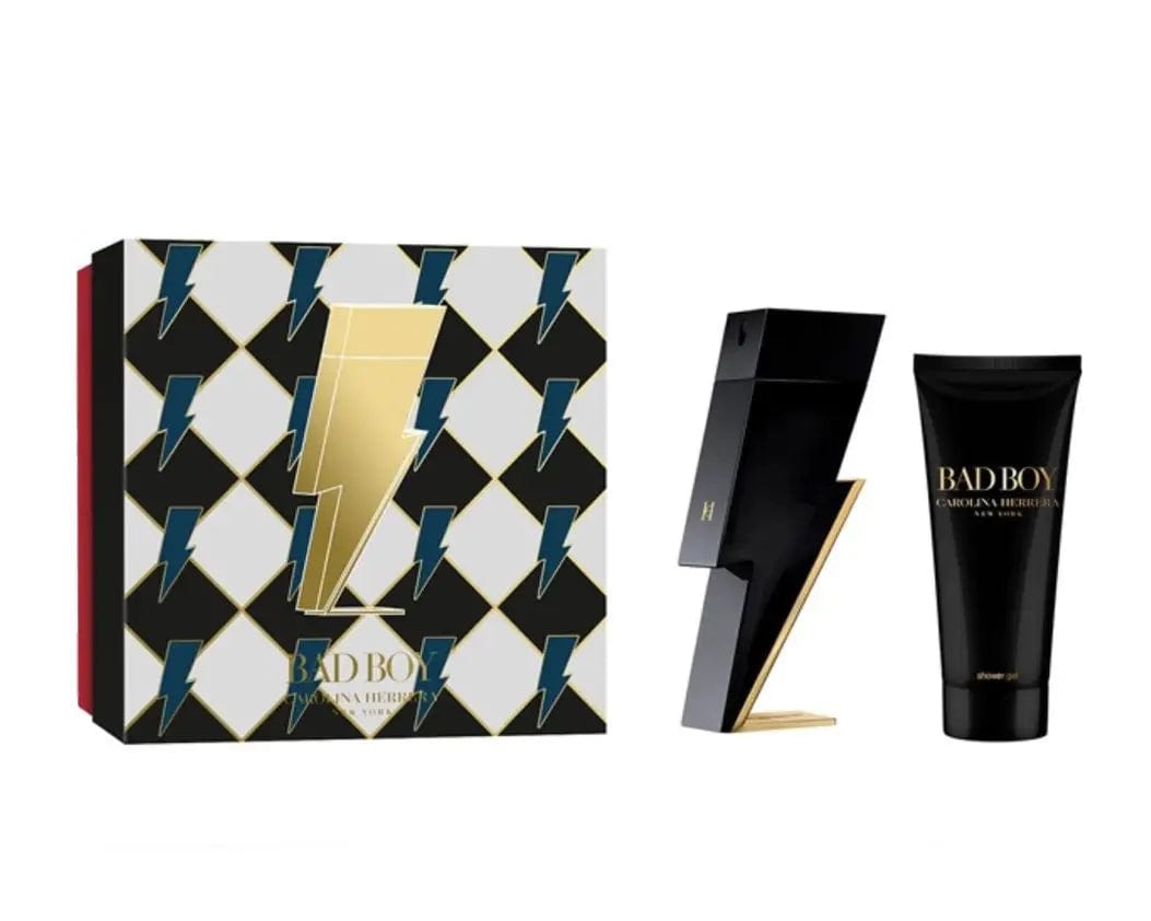 Carolina Herrera Bad Boy 2 Piece Gift Set For Men EDT - perfumesandrea