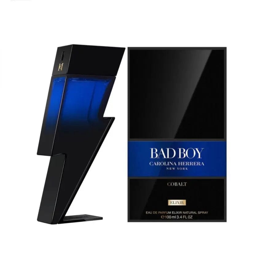 Carolina Herrera Bad Boy Cobalt Elixir For Men 3.4 oz EDP Spray - perfumesandrea