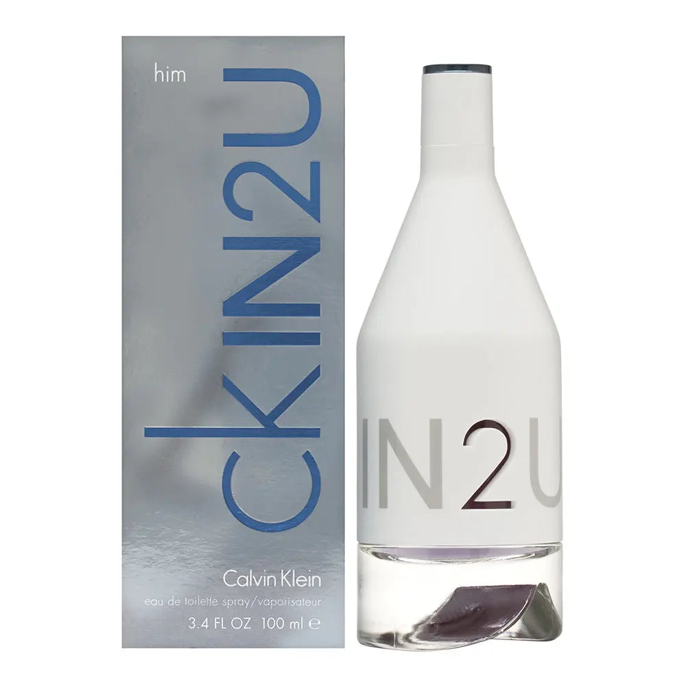 Ck In2U By Calvin Klein For Men 3.4oz EDT Spray Calvin Klein