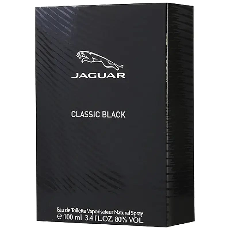 Classic Black By Jaguar For Men 3.4oz EDT Spray Jaguar