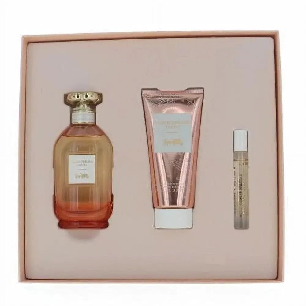 Coach Dreams Sunset Women's 3pc Gift Set Eau De Parfum.