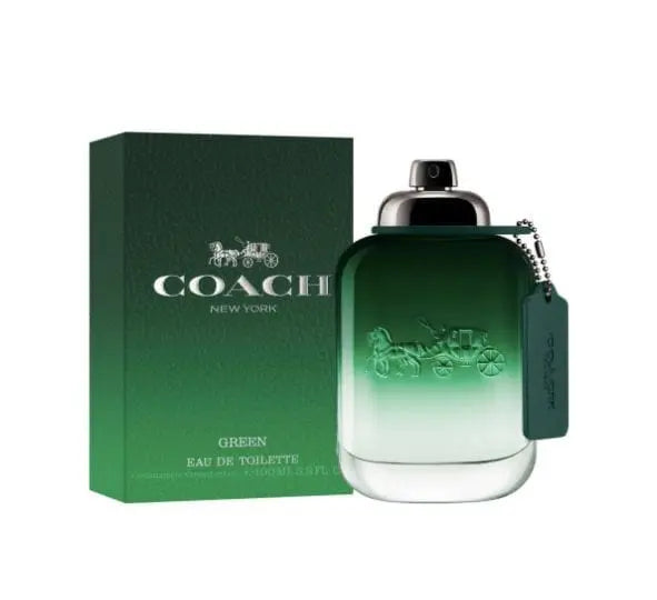 Coach Green For Men's 3.3 oz Eau de Toilette Spray - perfumesandrea