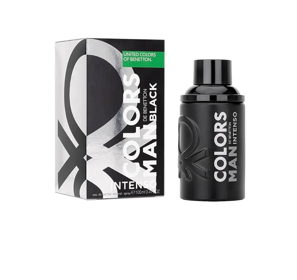 Benetton Colors Man Black Intenso 3.4oz Men’s Eau de Parfum