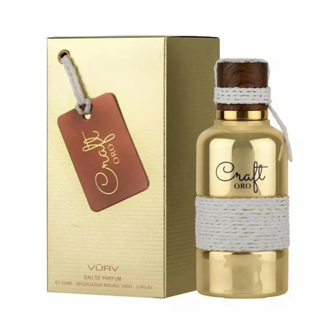 Craft Oro By Vurv For Men 3.4 oz Eau De Parfum Spray - perfumesandrea