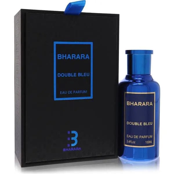 Double Bleu By Bharara For Men 3.4 oz EDP Spray - perfumesandrea