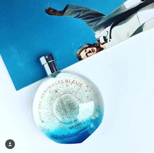 Eau Des Merveilles Bleu By Hermes For Women 3.4 oz EDT Spray Hermes