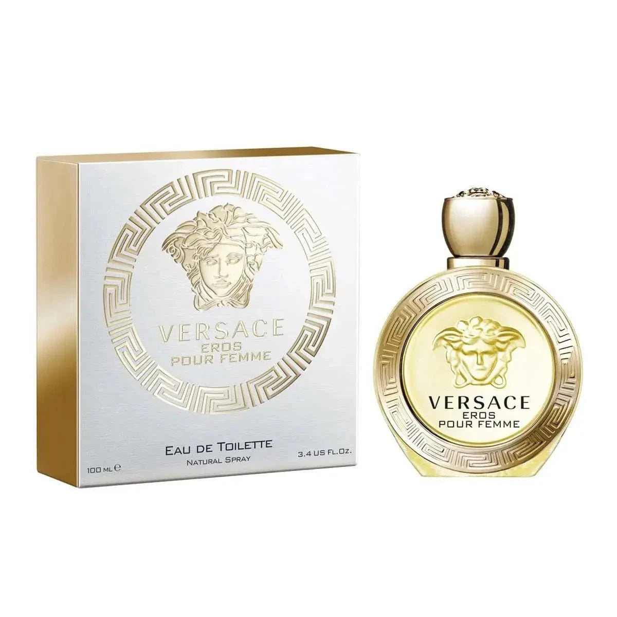 Eros By Versace For Women 3.4 oz EDT Spray - perfumesandrea