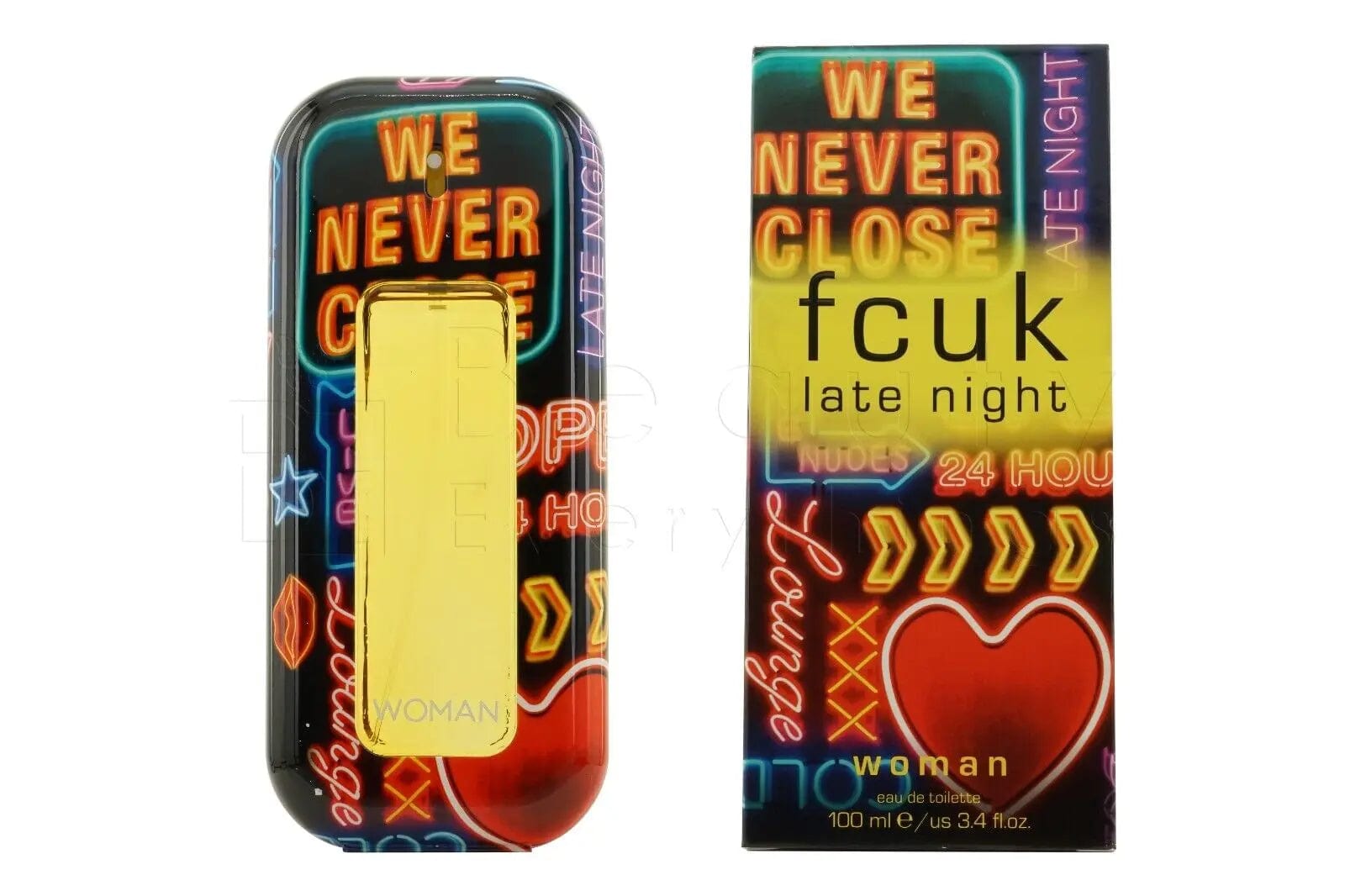 Fcuk Late Night By French Connection For Women 3.4oz EDT Spray - perfumesandrea