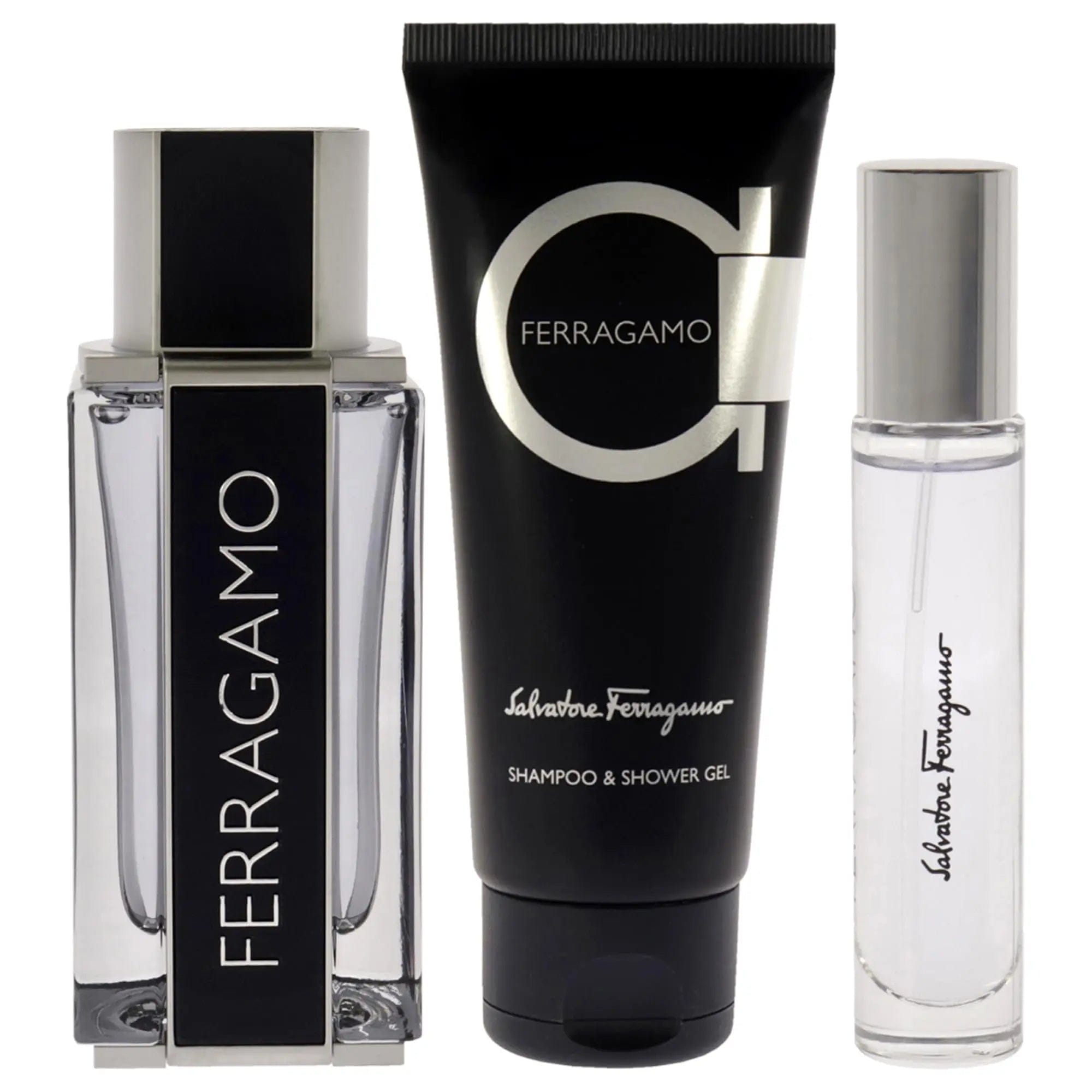 Ferragamo By Salvatore Ferragamo For Men (3pc Gift Set) Salvatore Ferragamo