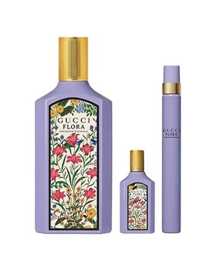 Flora Gorgeous Magnolia By Gucci Women's EDP Gift Set.