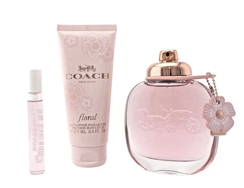 Floral By Coach For Women EDP Spray (3pc Gift Set) Coach
