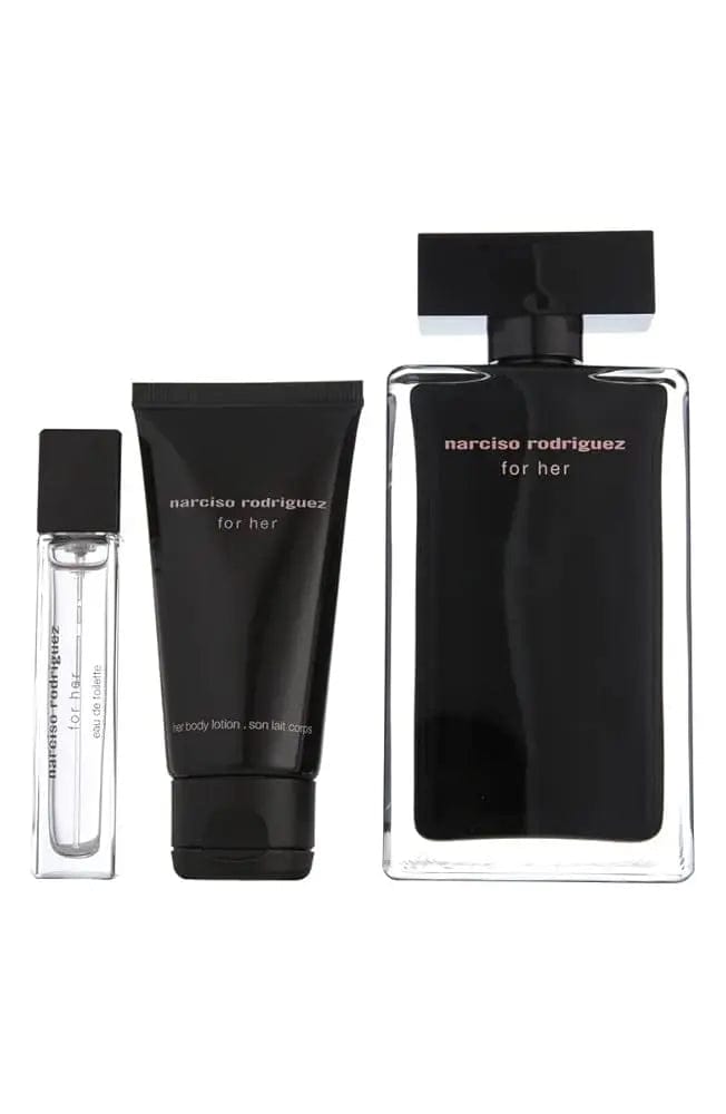 For Her By Narciso Rodriguez For Women 3Pcs Set EDT Spray Narciso Rodriguez