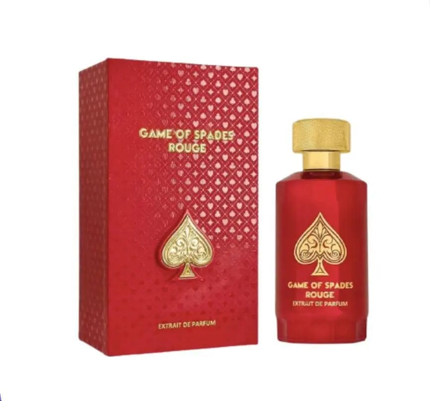 Game Of Spades Rouge By Jo Milano Unisex 3.4 oz Extrait De Parfum Spray - perfumesandrea
