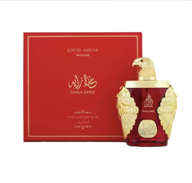 Ghala Zayed Luxury Rouge By Ard Al Khaleej Unisex 3.4 oz EDP Spray - perfumesandrea