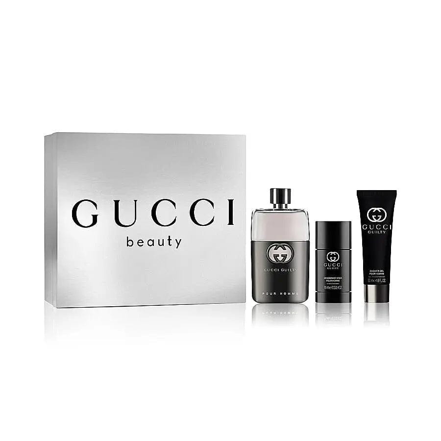 Guilty By Gucci For Men EDT Spray (3pc Gift Set) Gucci