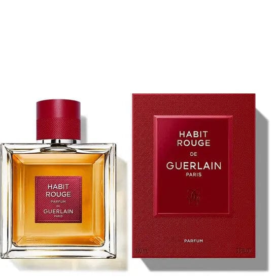 Habit Rouge By Guerlain For Men 3.3oz Parfum Spray - perfumesandrea