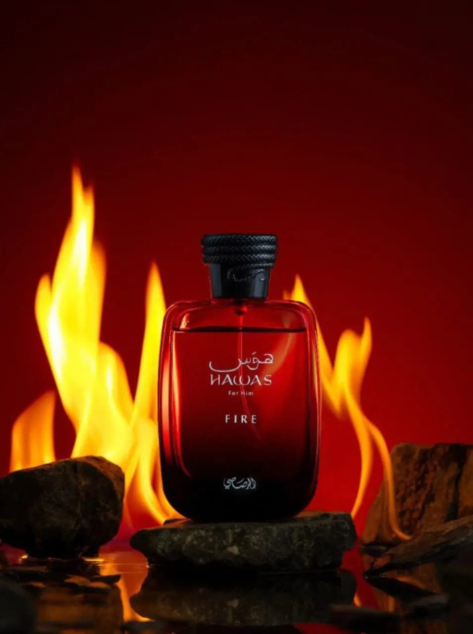 Hawas Fire By Rasasi Unisex Eau de Parfum 3.4oz