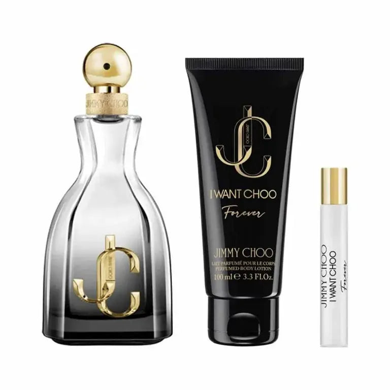 I Want Choo Forever By Jimmy Choo For Women 3Pcs Set EDP Spray Jimmy Choo