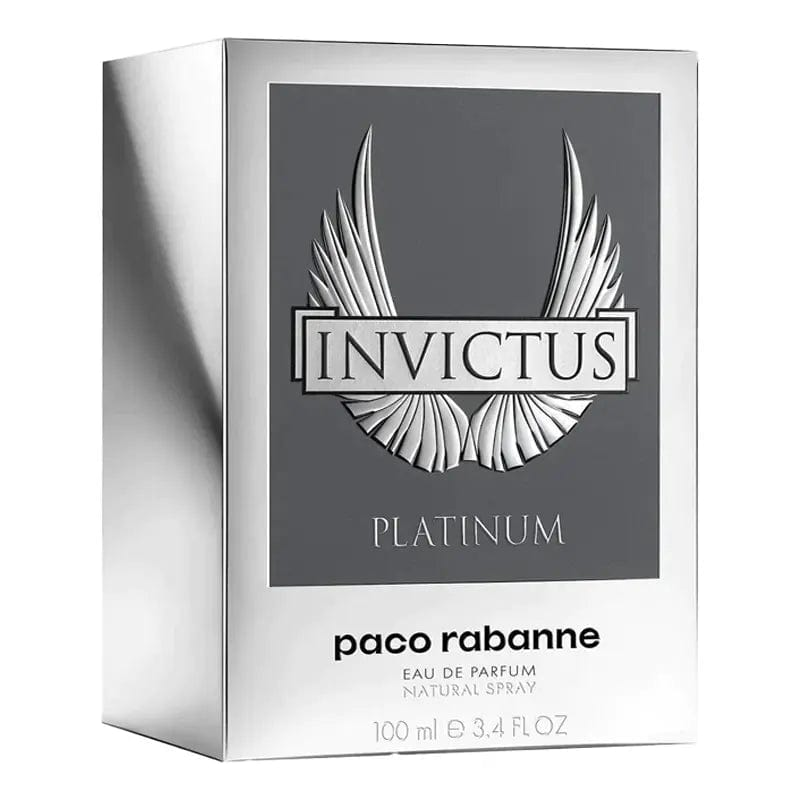 Invictus Platinum By Paco Rabanne For Men 3.4oz EDP Spray Paco Rabanne
