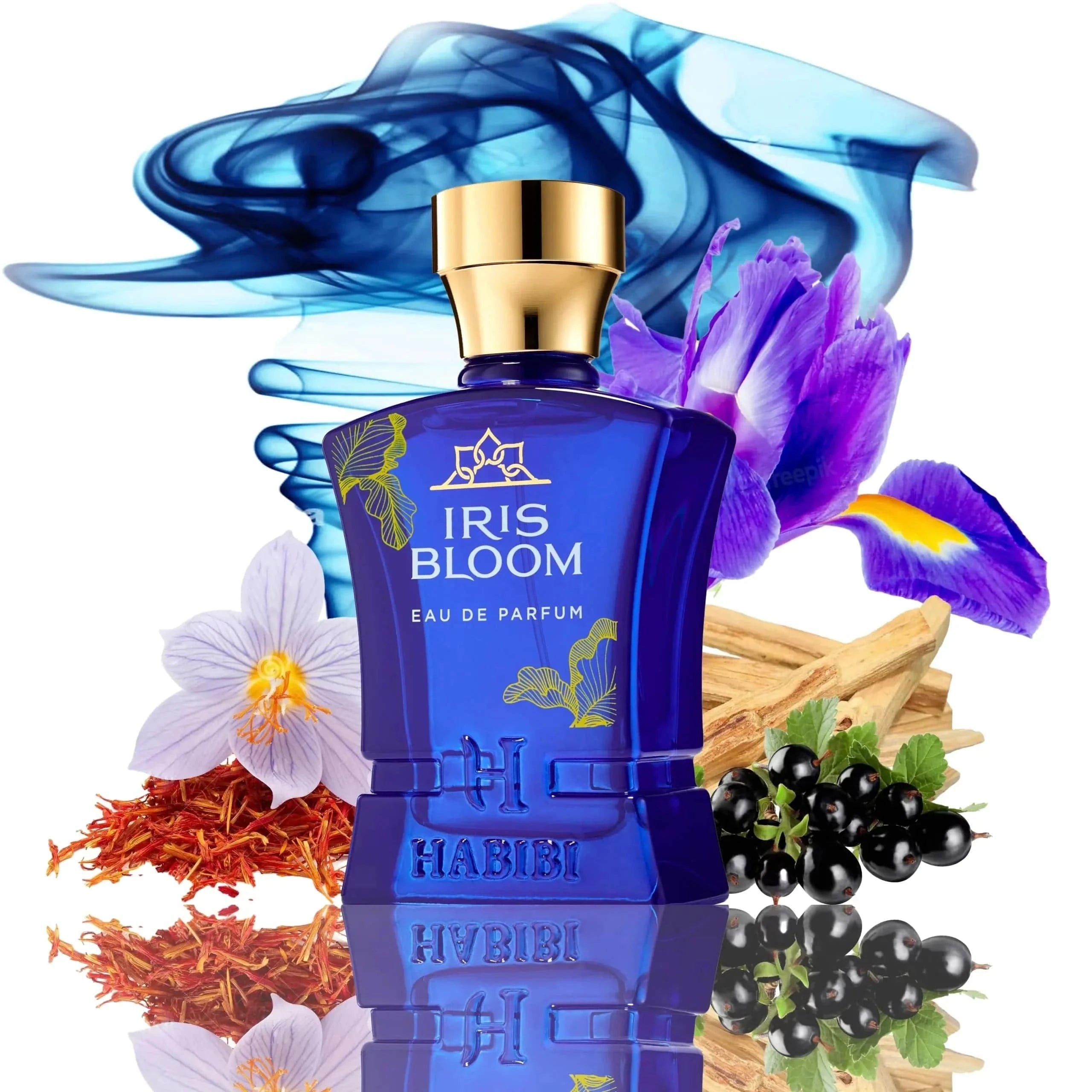Iris Bloom By Habibi For Women 2.5 oz Eau De Parfum Spray Habibi
