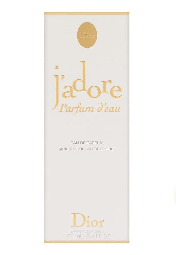 J'Adore D'Eau By Dior For Women 3.4oz EDP Spray Christian Dior
